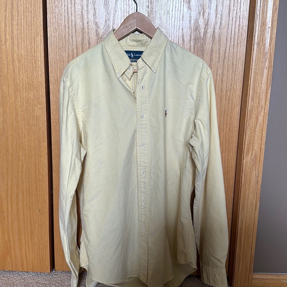Polo Ralph Lauren - Pastel Yellow Button Up